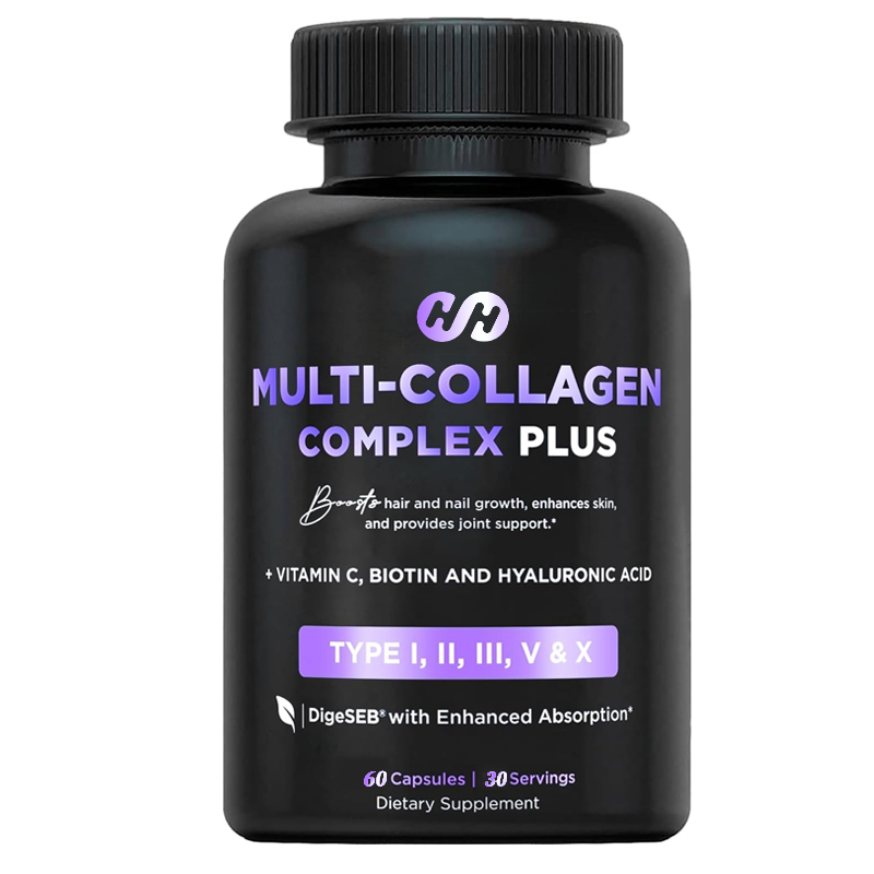 Biotin Hair Growth - 60 كبسولة من مكمل الكولاجين المتعدد