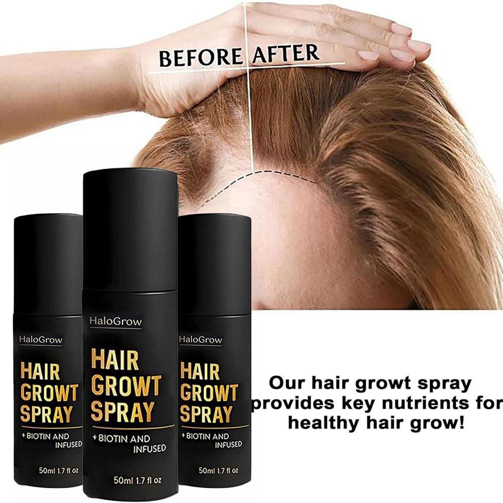 Biotin Hair Growth - بخاخ طبيعي لنمو الشعر بزيت الزنجبيل