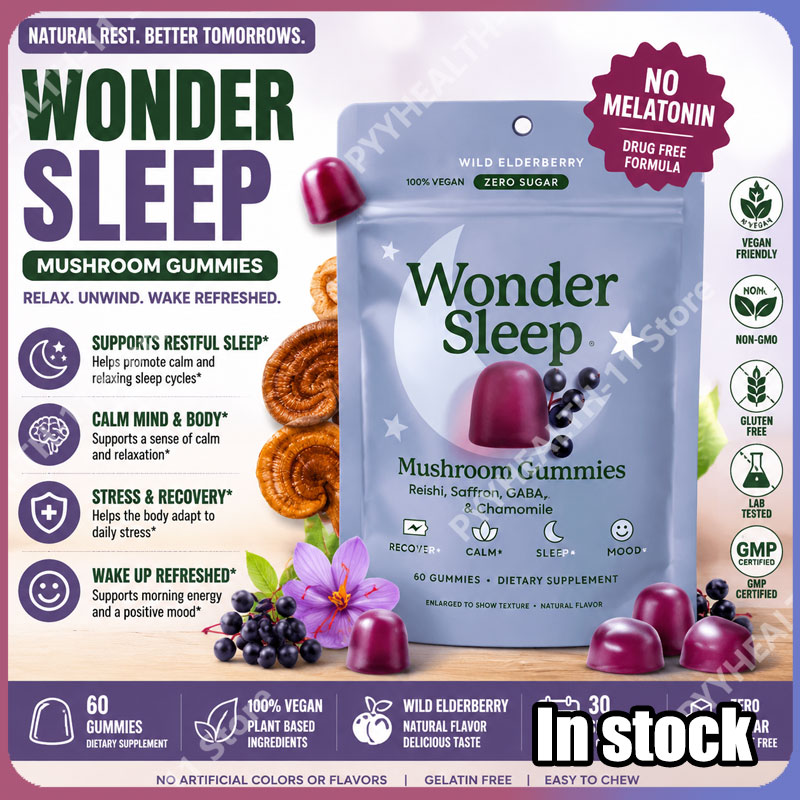 Melatonin Sleep Gummy - مكملات وندر سليب على شكل حلوى