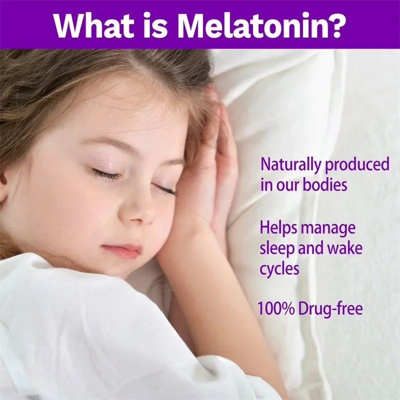 حلوى الميلاتونين 1 ملغ - تساعد - مراجعة Melatonin Sleep Gummy وسعره