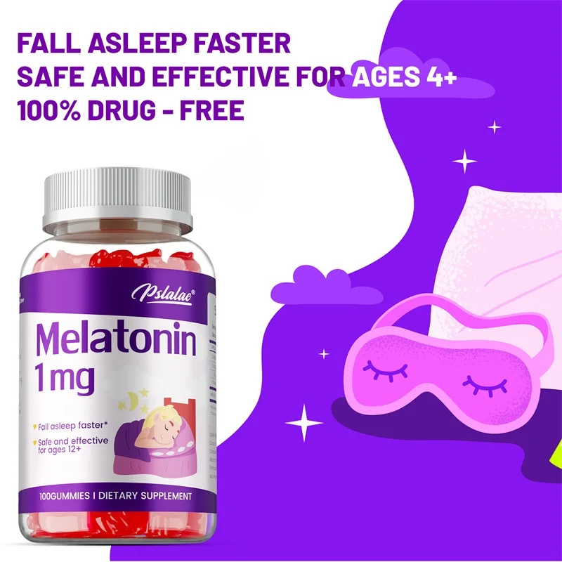 حلوى الميلاتونين 1 ملغ - تساعد - مراجعة Melatonin Sleep Gummy وسعره