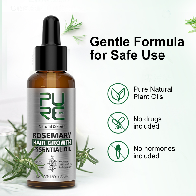 زيت إكليل الجبل PURC لنمو الشع - مراجعة Biotin Hair Growth وسعره