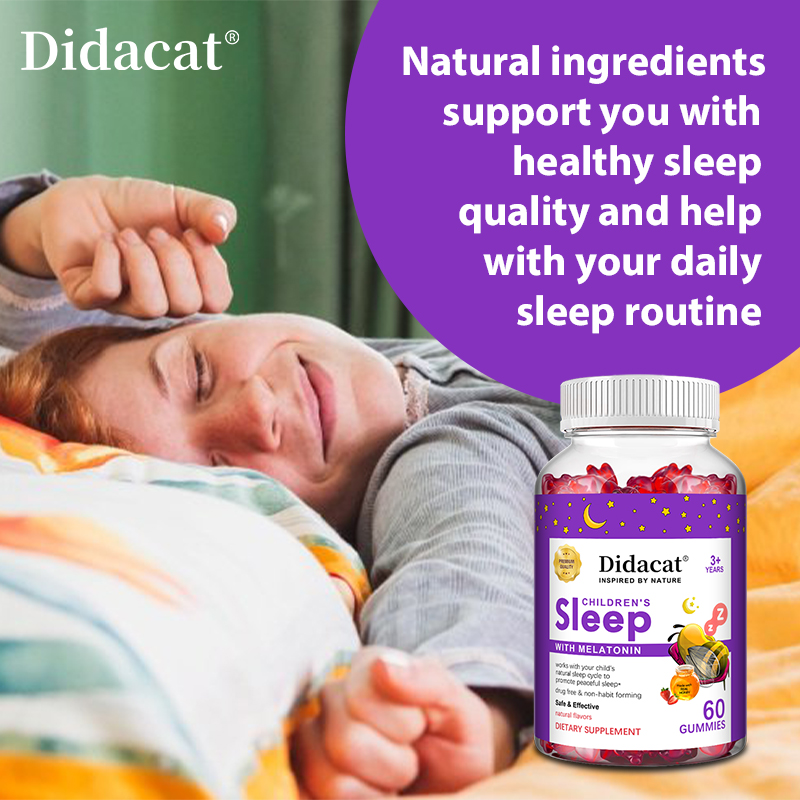 حلوى الميلاتونين للأطفال - دعم - مراجعة Melatonin Sleep Gummy وسعره