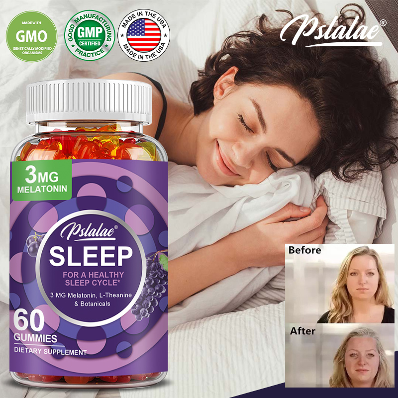 حلوى النوم - للاسترخاء، تقلل ا - مراجعة Melatonin Sleep Gummy وسعره