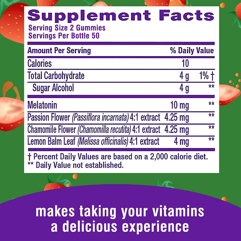 علكة الميلاتونين - مكافحة الأر - مراجعة Melatonin Sleep Gummy وسعره