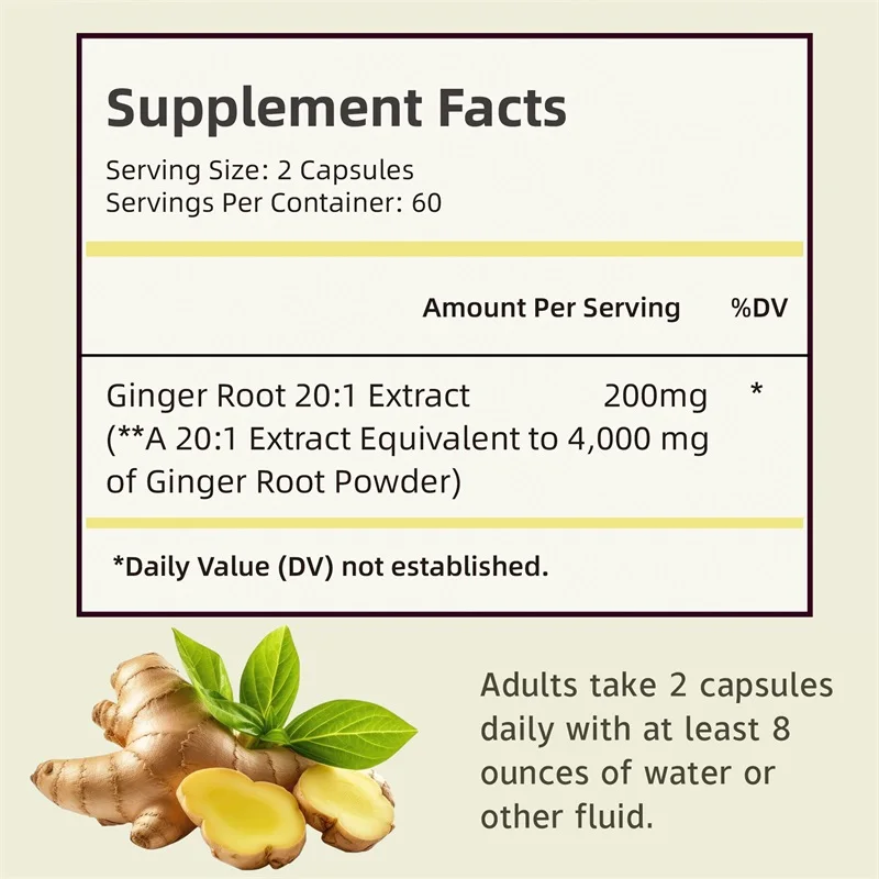 كبسولات جذور الزنجبيل - تعزز ر - مراجعة Nutrition And Exercise وسعره
