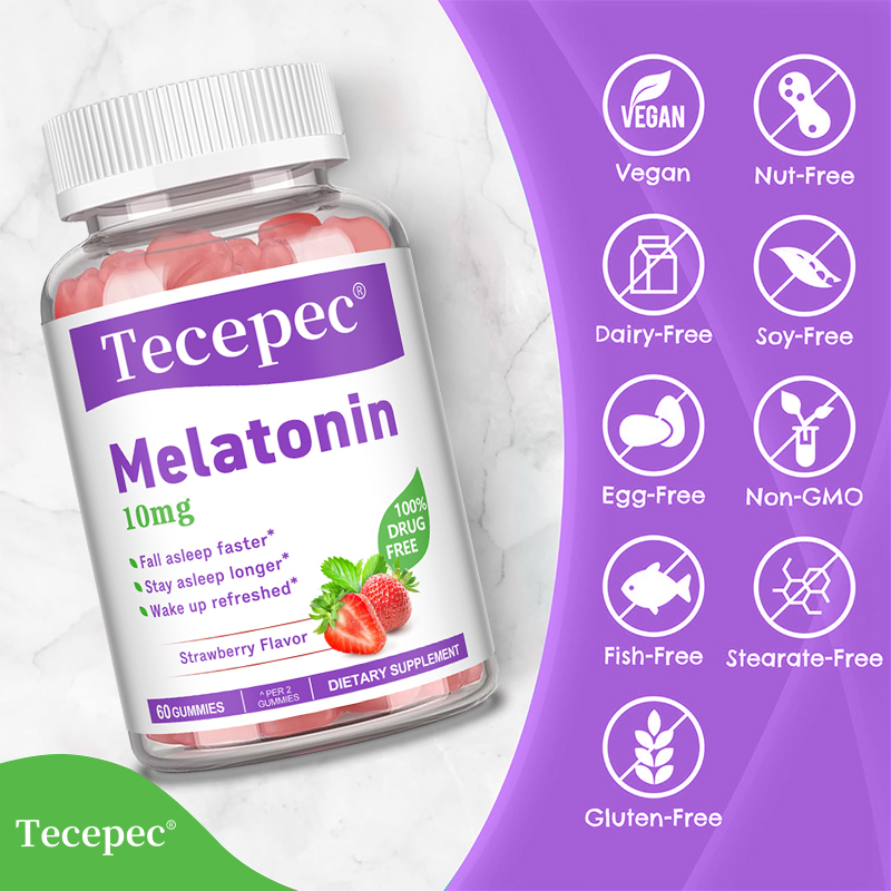 علكة الميلاتونين 10 ملجم، تعمل - مراجعة Melatonin Sleep Gummy وسعره