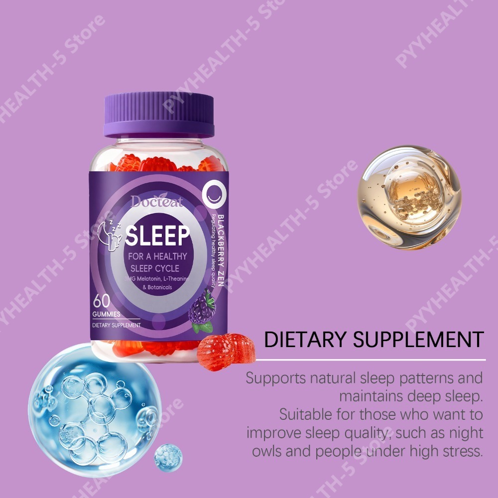 حلوى النوم دوكتيت 3 ملغ ميلاتو - مراجعة Melatonin Sleep Gummy وسعره
