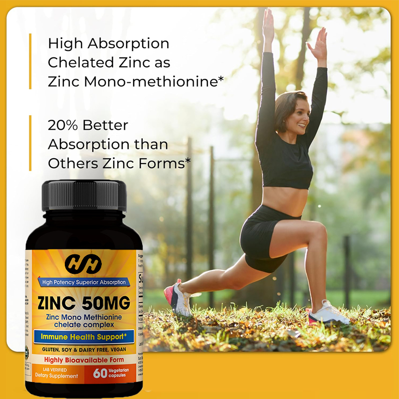 مكمل الزنك 50 ملغ، 60 كبسولة،  - مراجعة Zinc Supplement 50Mg وسعره