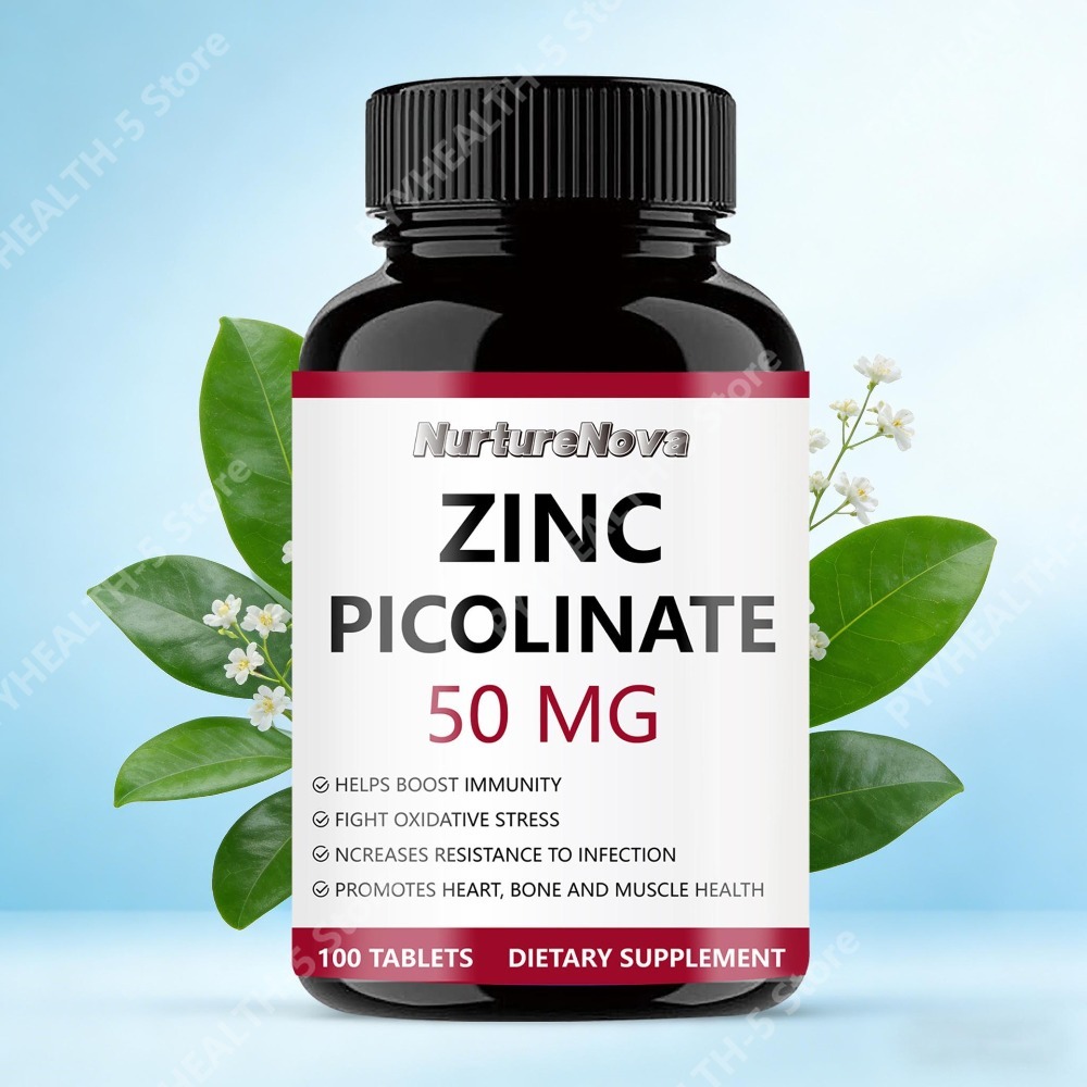 أقراص زنك بيكولينات لدعم مضادا - مراجعة Zinc Supplement 50Mg وسعره