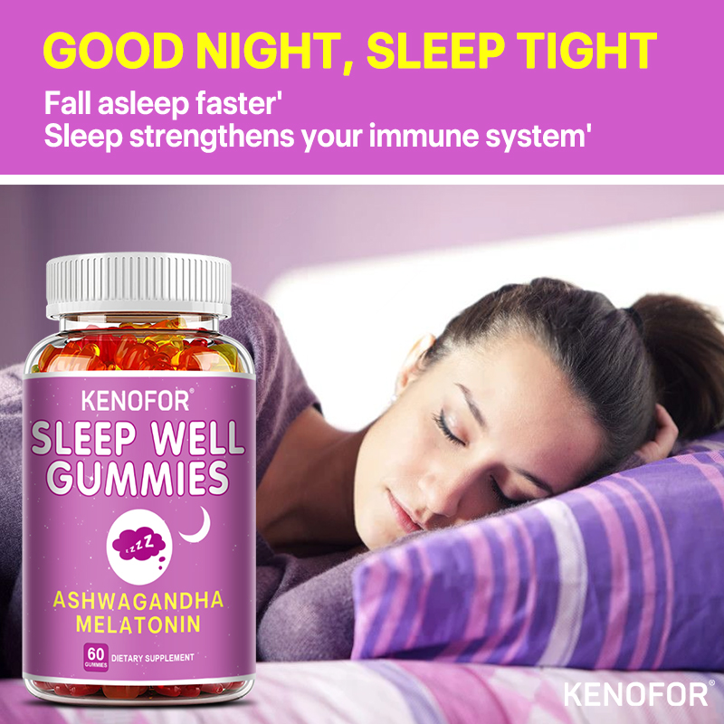 علكة الميلاتونين + أشواغاندا - - مراجعة Melatonin Sleep Gummy وسعره