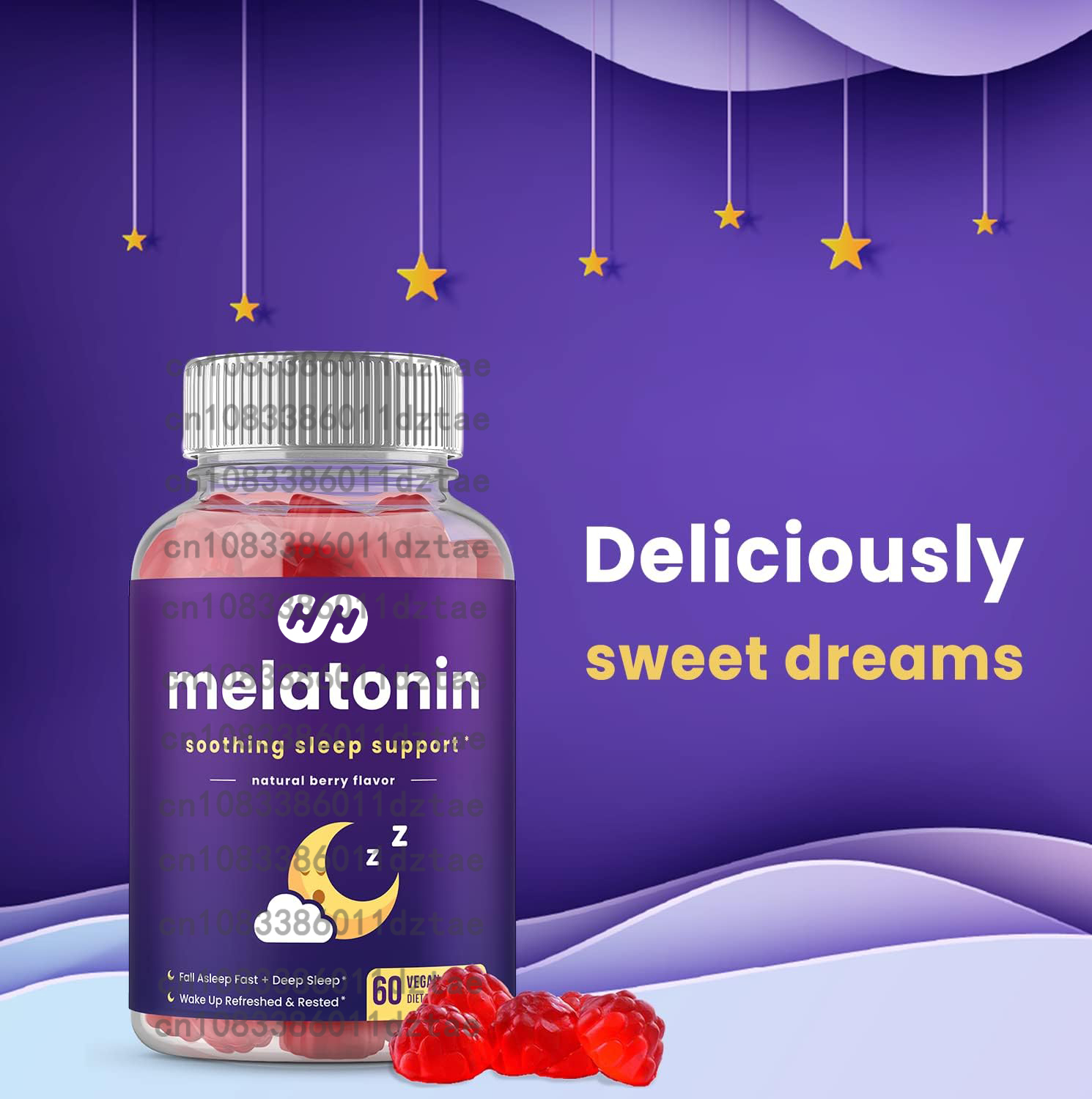 حلوى الميلاتونين - مساعد على ا - مراجعة Melatonin Sleep Gummy وسعره