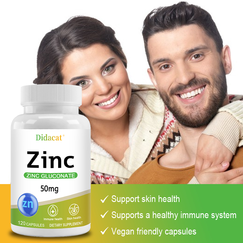 كبسولات جلوكونات الزنك 50 ملغ، - مراجعة Zinc Supplement 50Mg وسعره