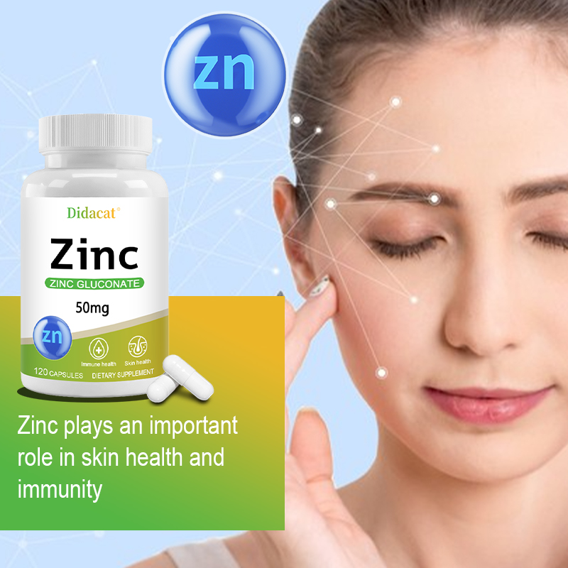 كبسولات جلوكونات الزنك 50 ملغ، - مراجعة Zinc Supplement 50Mg وسعره